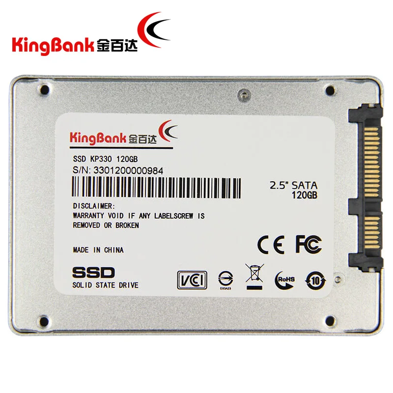 KingBank KP 330 60 ГБ г 120 240 480 2 5 SATA3 SSD настольных ПК ноутбука сервер Internal Solid State Dribe