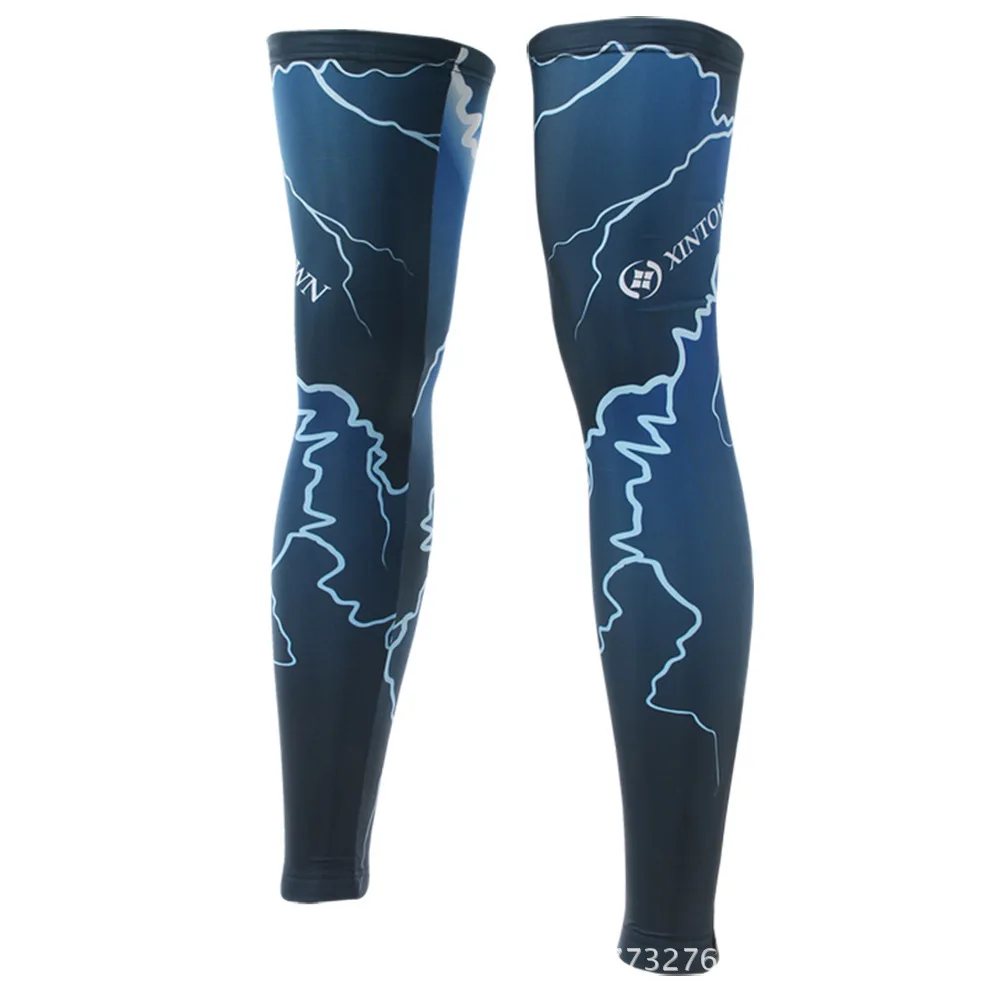 High Elastic Bike Leg Sleeve Cycling Outdoor Sport Antislip Calf