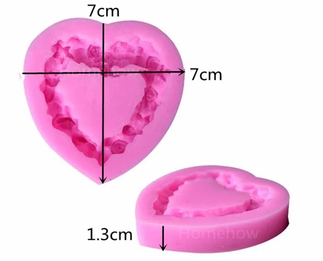 garland silicone mold 3 j