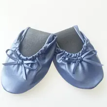 Большая скидка! ; свадебные туфли Королевского синего цвета; складные и скользящие балетки