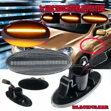 2 шт. Динамический светодиодный, боковой, габаритный фонарь течет индикатор ретранслятора 12v сигнальные лампы для Nissan Qashqai Dualis Juke Micra марта