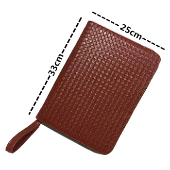 

Beat price Fountain Pen Case 48 Leather New Coffee Color AR12