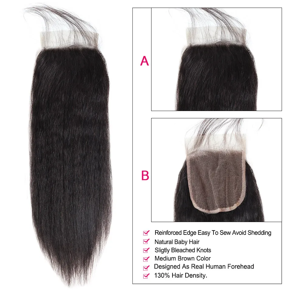 yaki straight hair closure 960