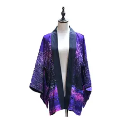 2018 Новое поступление Для женщин Фиолетовый Сакура фейерверк АО Слинг платье шаль Бесплатная доставка Оптовая продажа