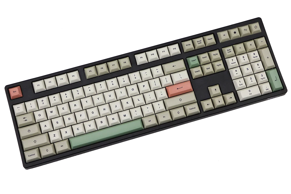 PBT DSA 9009 Keycap набор окрашенных ключей