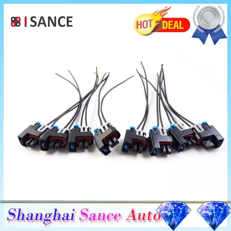 ISANCE заглушка инжектора топлива Соединитель Pigtail 1P1575 PT2135 88988814 для Buick Cadillac Chevrolet GMC
