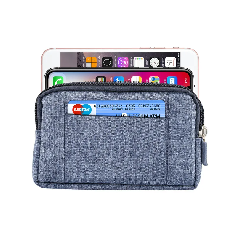 

Phone Pouch for xiaomi redmi note 5 pro for iPhone X,8 8plus,7 7 plus Belt Clip Waist Bags for Huawei mate 7/ mate 8 Case Coque