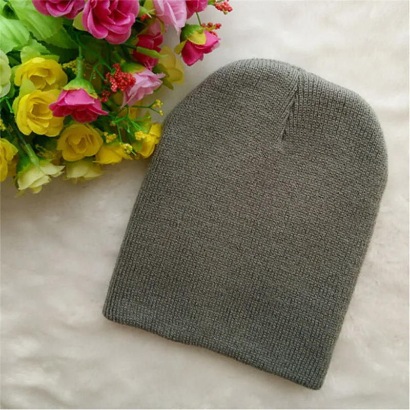 

New Fashion Newborn Baby Boy Girl Unisex Cap Beanie Toddler Infant Children Cotton Blend Soft Cute Solid Hat 8 Colors