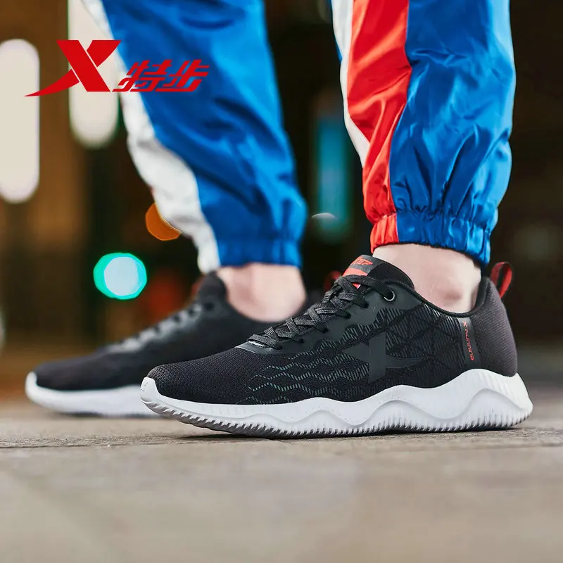 881119119065 SHOCK REBOUND Xtep men's running shoes spring mesh breathable sport sneakers running shoe for men