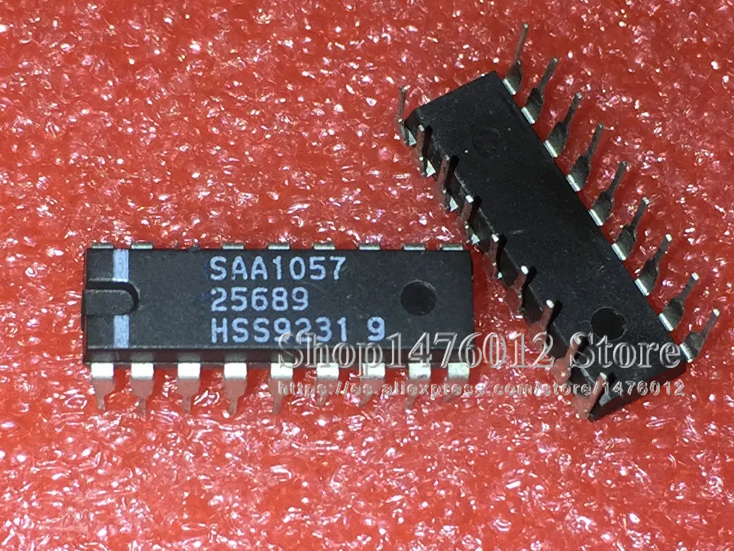 SAA1057 DIP-18 ST1057 1057 ic dip беспроводной PLL Частотный синтезатор интегрированная Настройка IC чип инвентаризация