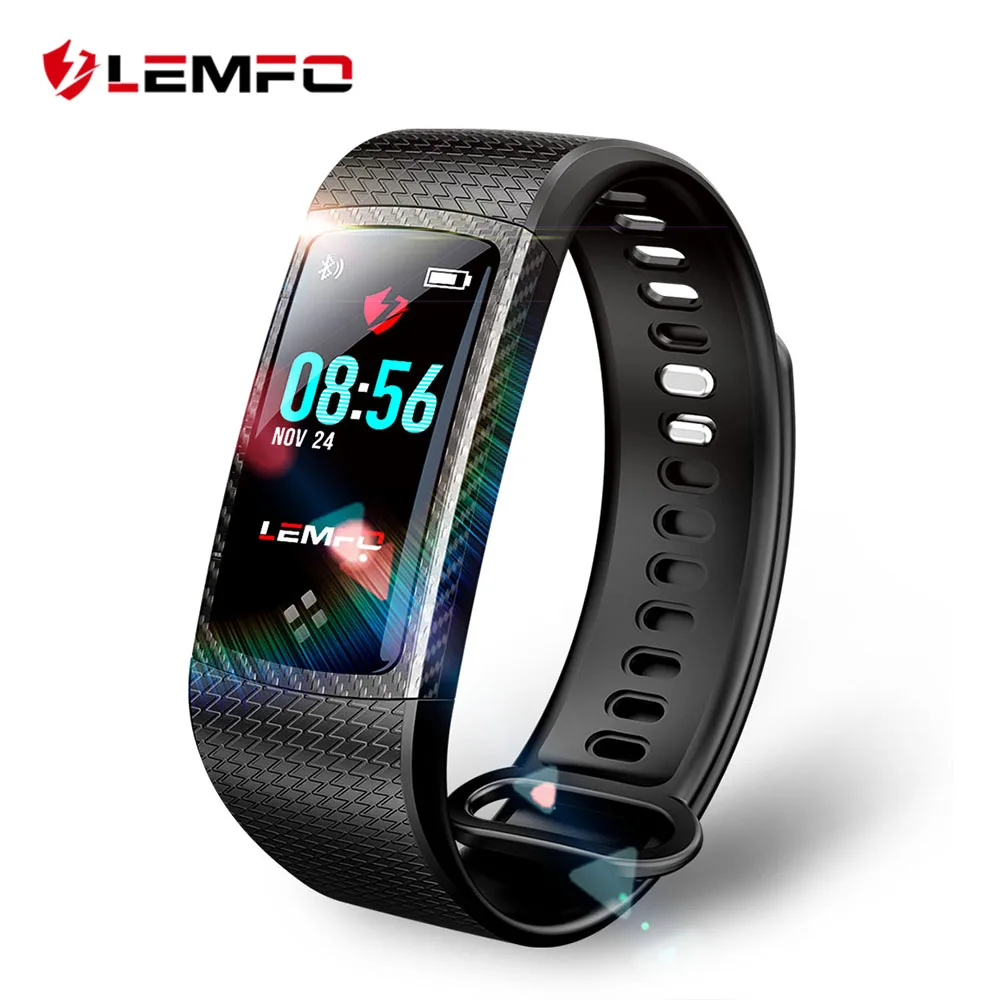 

LEMFO LT01 Smart Fitness Bracelet Color Screen Activity Tracker Heart Rate Monitoring Sport Wristband For Men Women