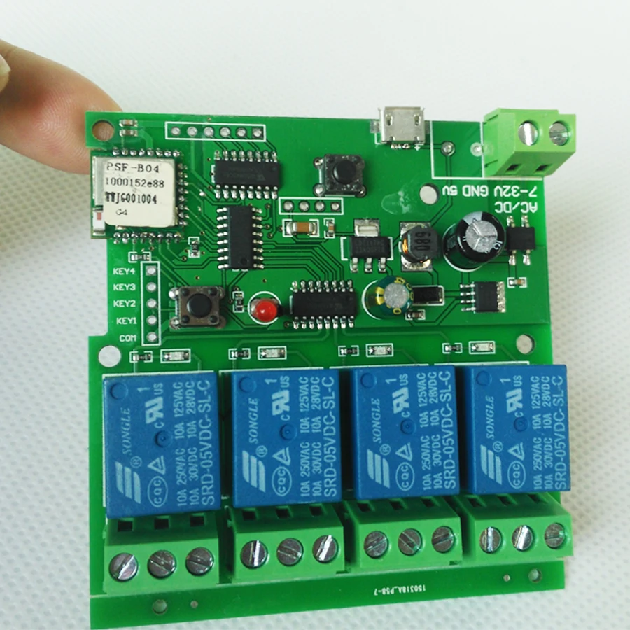 Умный дом Модули автоматизации USB5V/DC7 32V 220 В Wi Fi модуль реле для бега