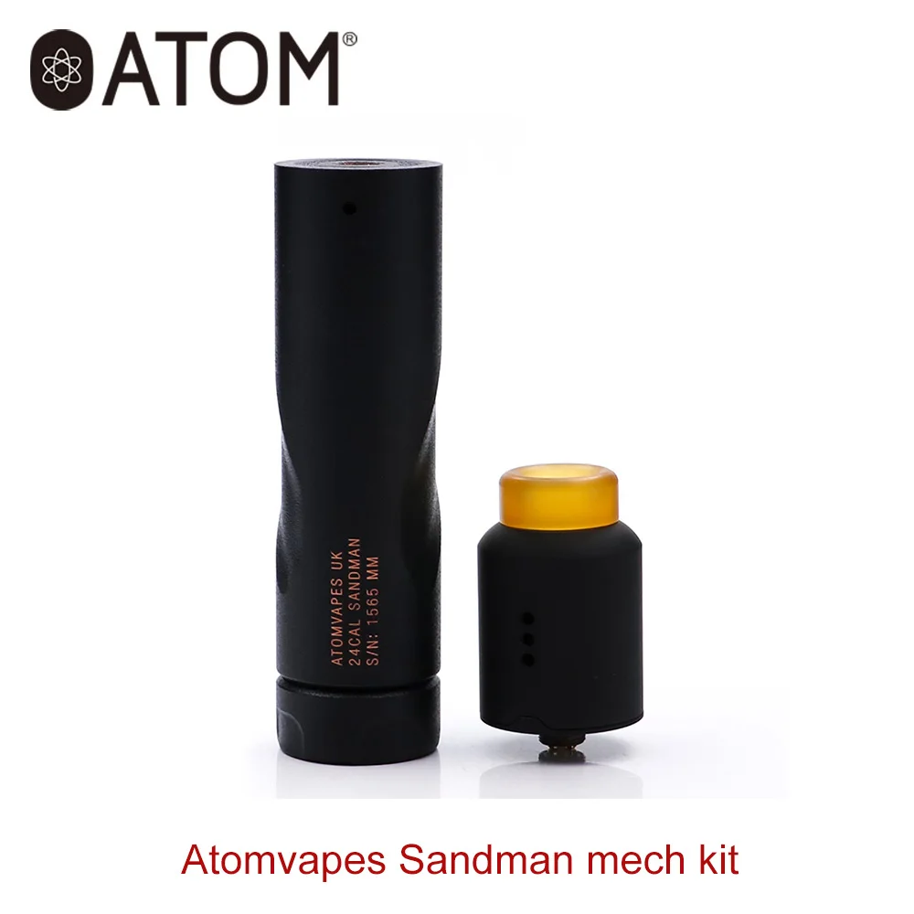 Оригинальный Atomvapes Sandman Mech комплект с Sandman Mech Mod и Njord RDA распылитель 24 мм для облачных Chasers VS VGOD Pro mech 2 комплект