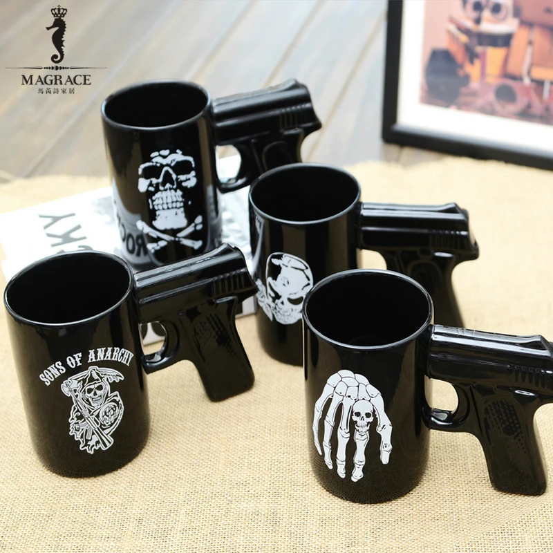 Buy Creative Gifts Skull Coffee Mug Cups Drinkware