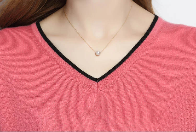 New 2019 Autumn-Spring Sexy V-neck Cashmere Sweaters Women Candy color Outerwear Pullover Tops Quality Knitted Wool Sweater D198 New 2019 Autumn-Spring Sexy V-neck Cashmere Sweaters Women Candy color Outerwear Pullover Tops Quality Knitted Wool Sweater D198