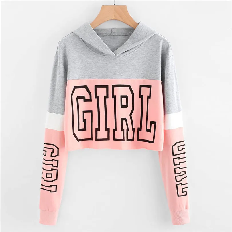 New Fashion Women Printing Long Sleeve Hoodie Sweatshirt Hooded Pullover Casual Daily Tops Blouse #4F01 (11)