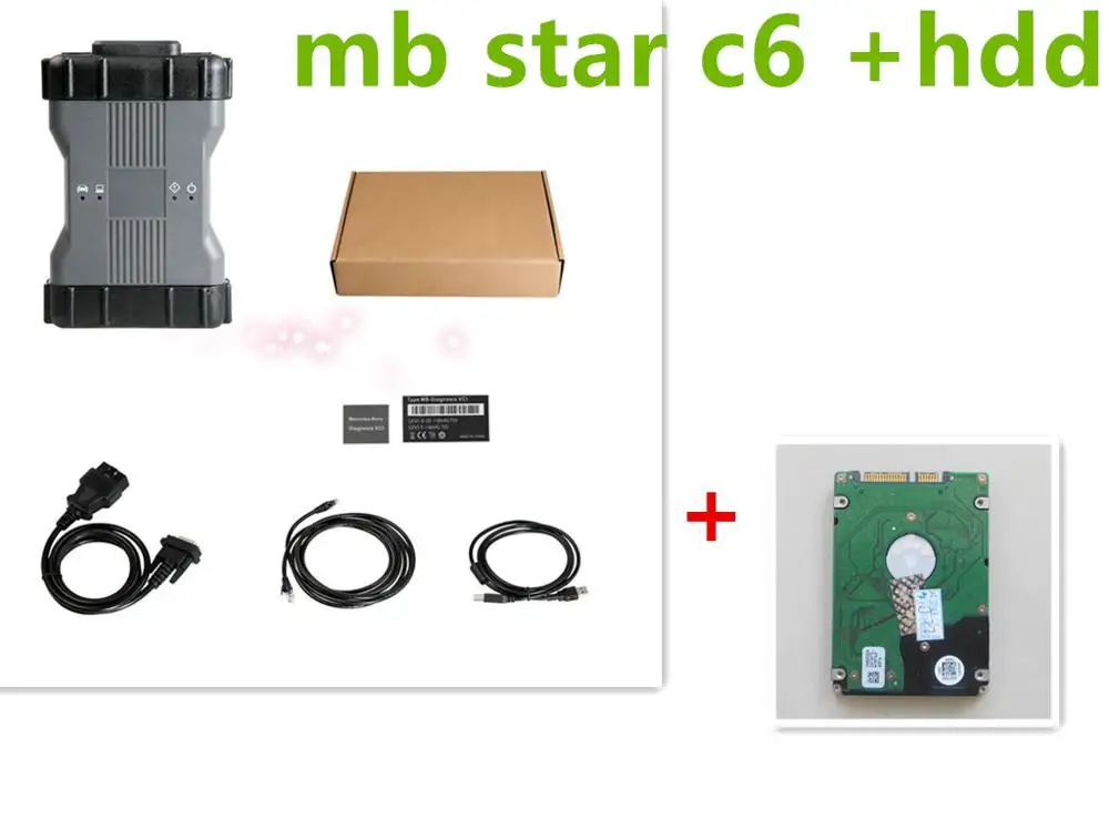  Mb star sistema de diagnóstico mb star c6 vci puede DOIP protocolo hdd 320gb software portátil de 2