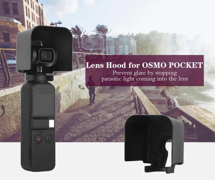 DJI OSMO P ocket Camera Lens Hood Antiglare Sunshade Protective Gimbal Cover Sunhood for DJI OSMO POCKET-14