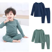 Официальный магазин Orangemom, год, детский хлопчатобумажный Детский комбинезон с длинными рукавами, комплект для мальчиков и девочек, теплая Пижама для малышей из 2 предметов