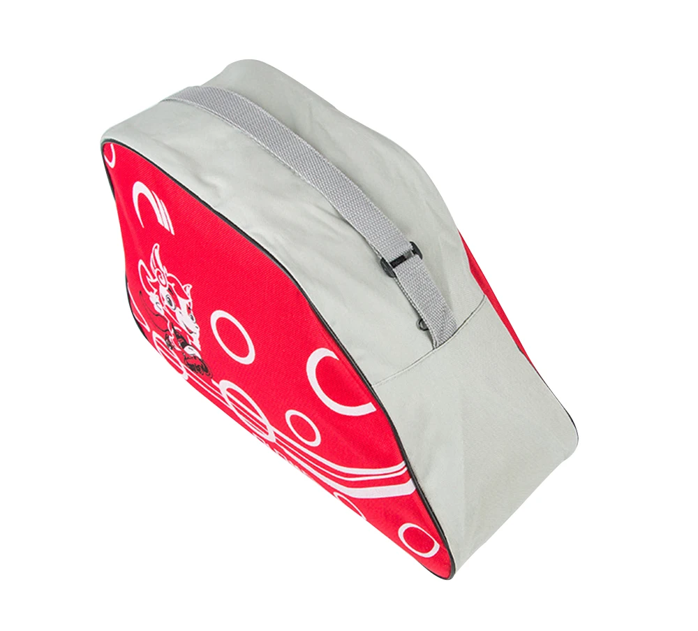 Dekone сумка для спортивных коньков 38x15x28 см Высокое качество принт красный синий розовый для катания на коньках Велоспорт роликовые коньки Пылезащитная сумка для оборудования