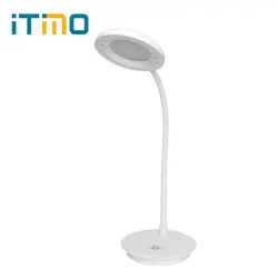 Itimo LED Настольная лампа 3 Режим USB Мощность Настольная лампа Регулируемый сенсорный Сенсор книга для чтения света Освещение в помещении для