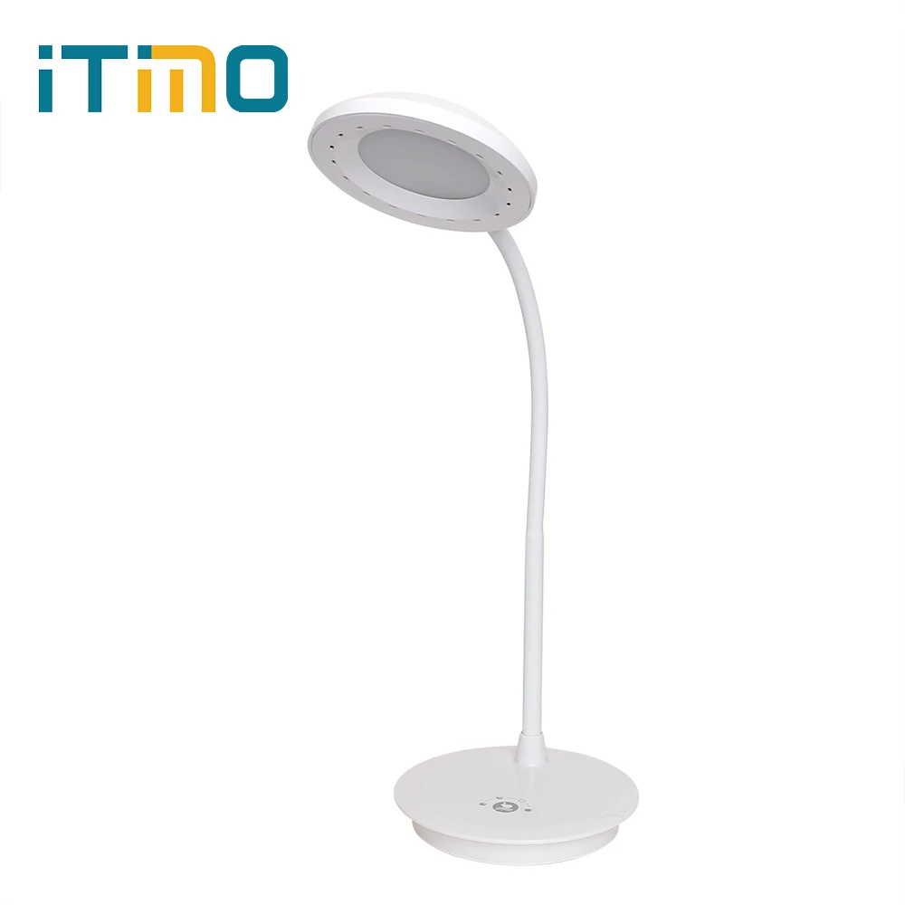 

iTimo LED Desk Lamp 3 Mode USB Power Table Lamp Adjustable Touch Sensor Book Reading Light Indoor Lighting For Readign Working