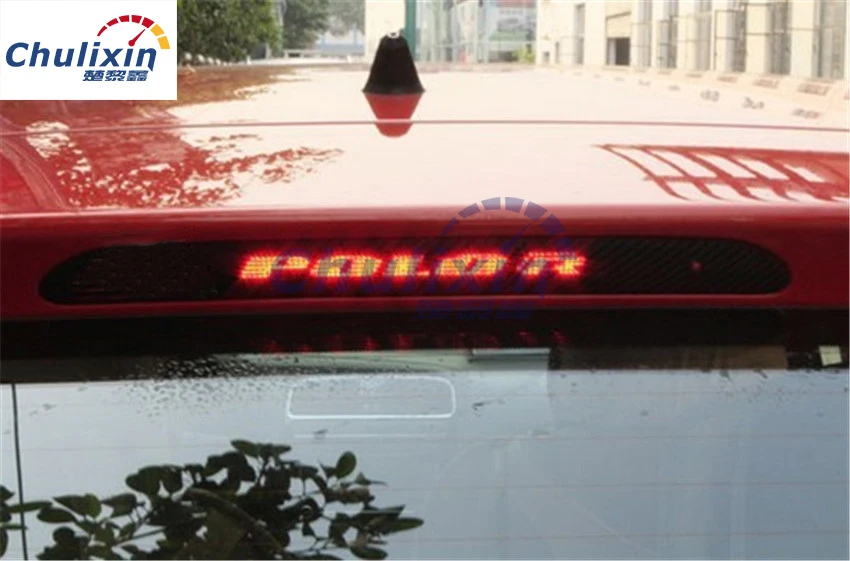 Наклейки из углеродного волокна и наклейки с высоким креплением стоп-сигнал свет лампы автомобиля Стайлинг для Фольксваген Гольф 6 7 MK6 MK7 Polo Tiguan