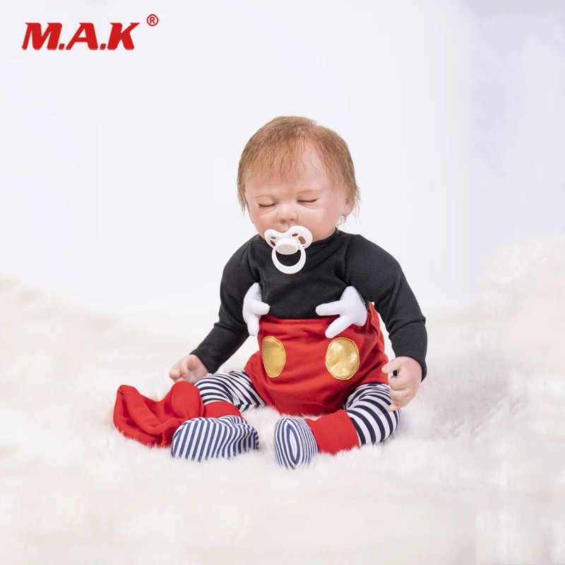 

18" Bebes Reborn Dolls Lifelike Toddler Sweet Sleeping Bonecas Kid Doll Children Birthday Gifts lol Doll Suprice Christmas