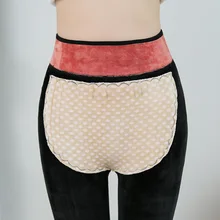 Fitness Leggings A228 Autumn Winter Warm Womb Health Nursing Waist Plus Velvet Leggins Women