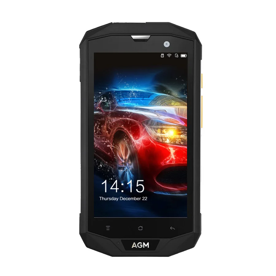 AGM A8 IP68 водонепроницаемый мобильный телефон Android 7,0 5," HD 4 Гб ram 64 Гб rom Qualcomm MSM8916 четырехъядерный 13 МП 4050 мАч NFC OTG