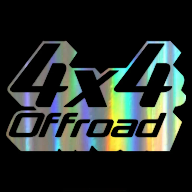 Автомобильная Наклейка 3D 19 5*12 см 4X4 внедорожник забавная наклейка на автомобиль
