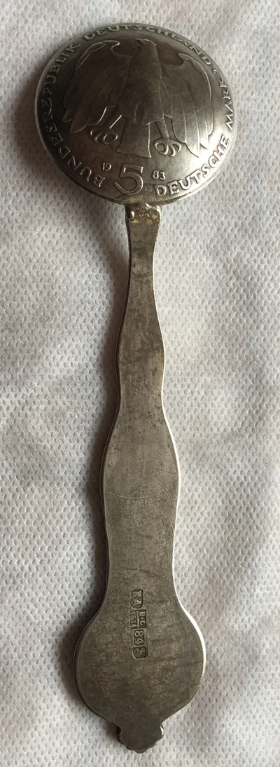 Немецкие монеты Маркса ложки|spoon| |
