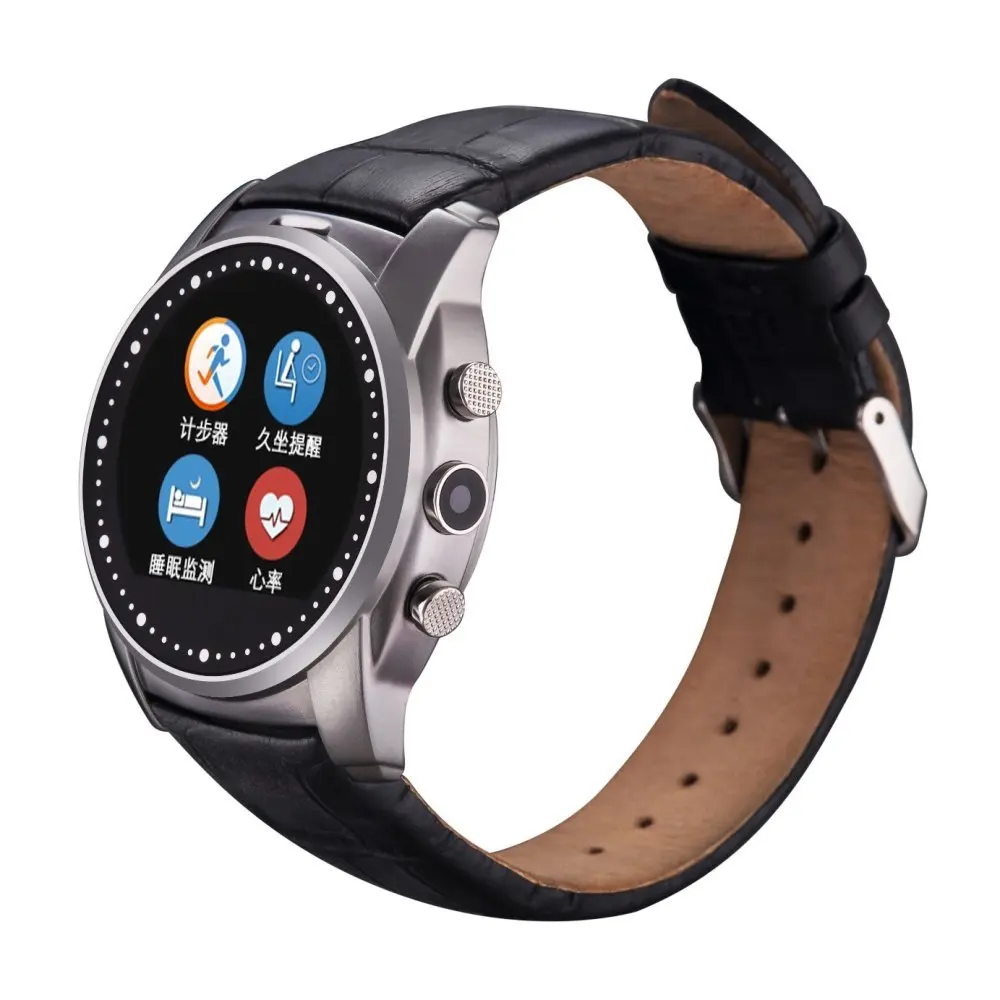 Waterproof Health Smart Watch font b SmartWatch b font Supot SIM TF Card Heart Rate Pedometer
