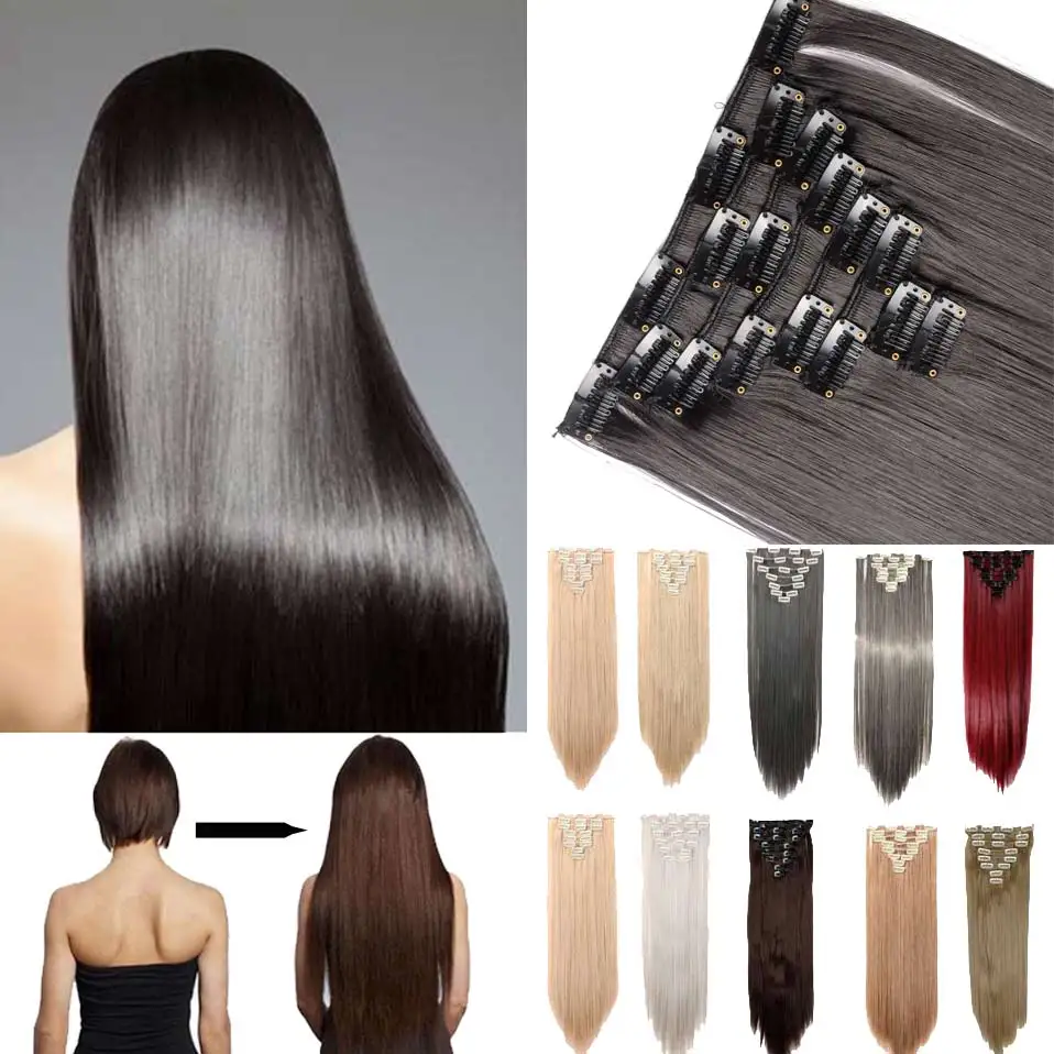 s-noilite clip in hair extensions