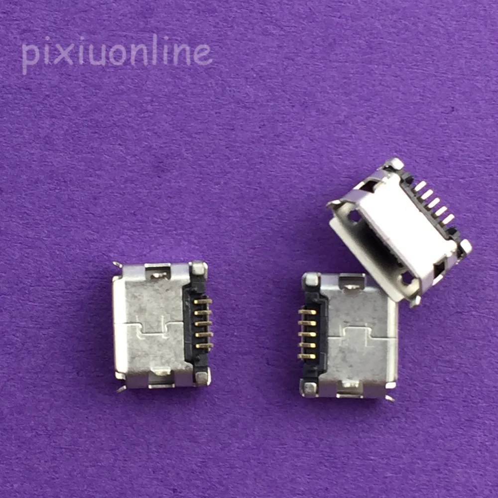 10 шт. G21Y Micro USB 5pin DIP гнездовой разъем для мобильного телефона мини usb разъем для зарядки кудрявый рот в потере Бразилия