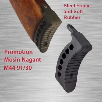 

Mosin Nagant 1-Inch Extended Recoil Buttpad Mosin Nagant M38 M44 91/30 Rubber Butt pad Butt Pad Black Hunting Gun Accessories