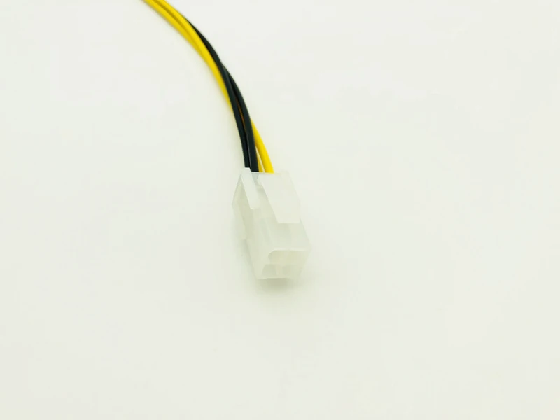 20 cm 8 بوصة ATX 4 دبوس الذكور إلى 4Pin الإناث PC وحدة المعالجة المركزية امدادات الطاقة تمديد كابل سلك مهايئ اللوحة P4 الطاقة كابل لسطح المكتب