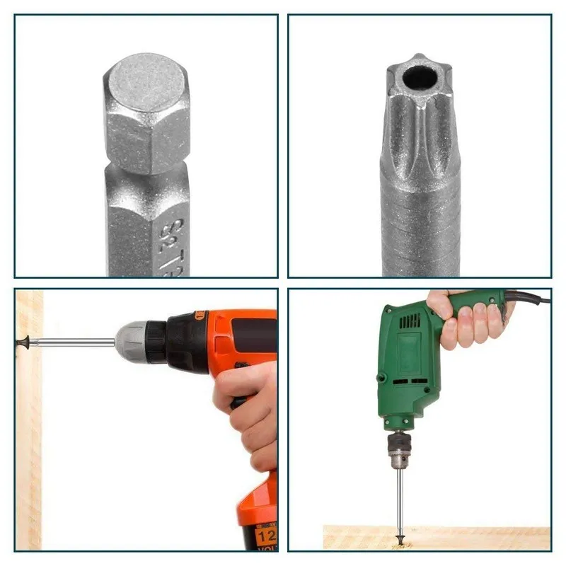 Torx screwdriver bit set (6)