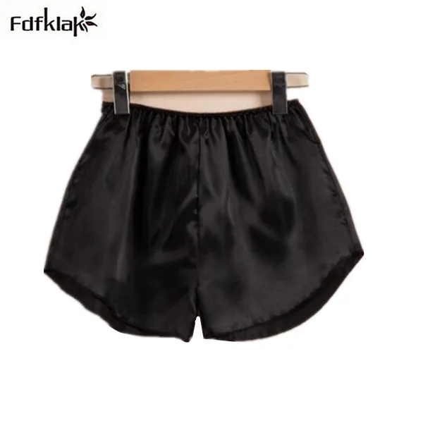 

Women Sleep Bottoms Womens Pijama Pant Underwear Sleepwear Pajamas Pants Short Silk Summer Lounge Pants 5 Colors A616