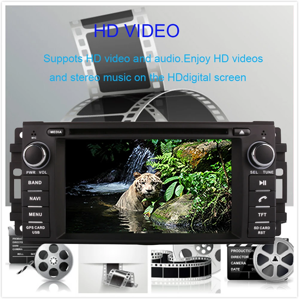 Perfect Android 9.0 Octa Core 4GB RAM Car GPS Navigation For Jeep Wrangler/Commander/Dodge Chrysler 2007-2018 DVD CD Player SWC Wifi BT 2 Perfect Android 9.0 Octa Core 4GB RAM Car GPS Navigation For Jeep Wrangler/Commander/Dodge Chrysler 2007-2018 DVD CD Player SWC Wifi BT 2