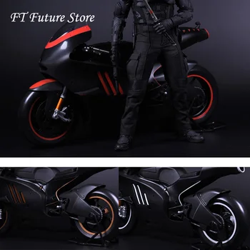 

1/6 Figure Accessory Scene Accessories Alloy Diecast Motorcycle Motorbike Racing Vehicles Model for 12'' Action Figure Accessory