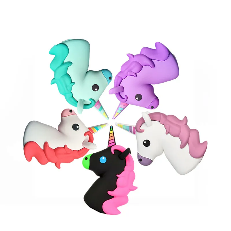 

Good quality Battery Emoji Power Bank 8800MAH Unicorn Cartoon USB Output Powerbank Portable External Battery Pack Charger