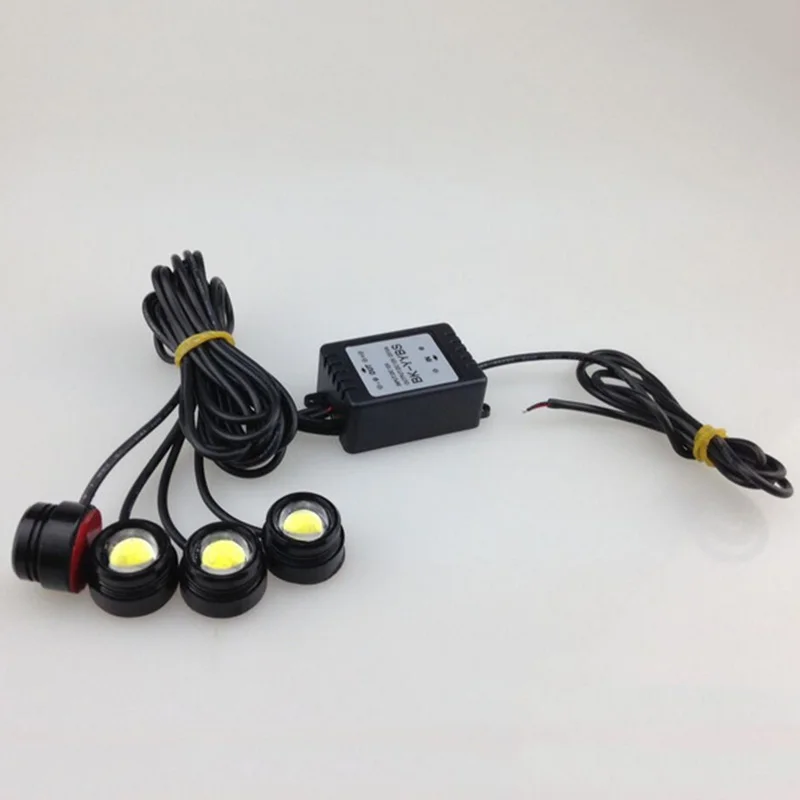 Wireless Remote 6W Strobe Flash Eagle Eye LED Car Light Lamp Flashing