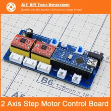 2-оси Шагового Двигателя Привода Плата Управления, используется для DIY Лазерный Гравировальный Станок Материнской Платы, поддержка GRBL0.9, BenBox