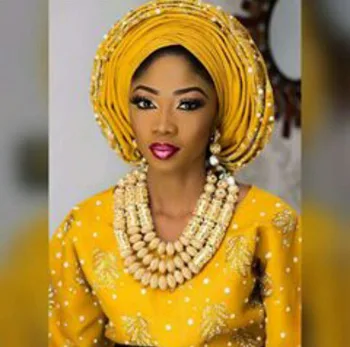 

Delicate Dubai Gold Beads Statement Necklace Set Nigerian African Wedding Women Party Jewelry Set WE183