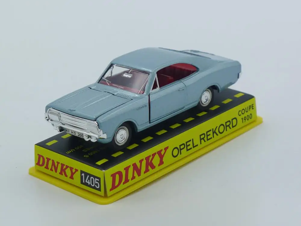 Atlas Dinky Toys 1405 OPEL Record Coupe 1900 1:43 литой модельный автомобиль