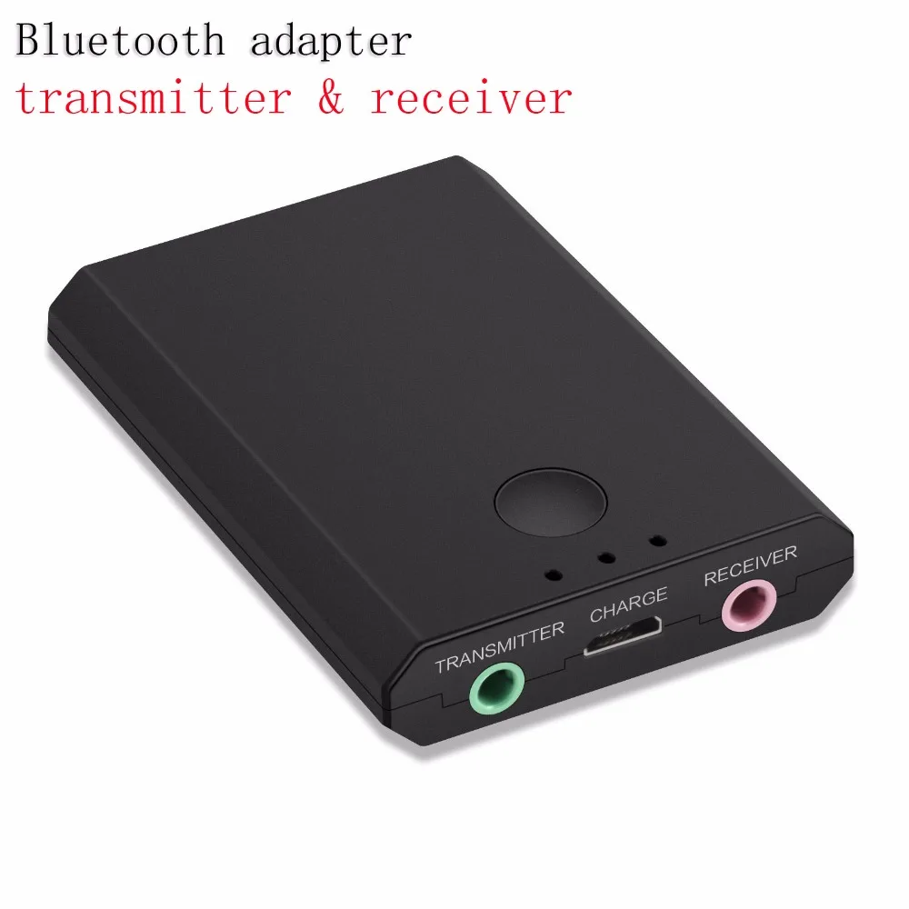 

Portable audio wireless adapter Bluetooth adapter, transmitter & receiver 2 in 1, power by lithium battery, for TV phone speaker