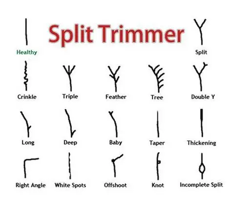 Hair Split Cut Machine Trimmer Professional Damaged Hair