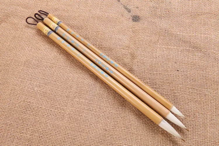 Ruyang Liu Brush Pen Set Chinese Calligraphy Weasel and Woolen Hair Brush Pen Set Chinese Calligraphy Writing and Painting Brush