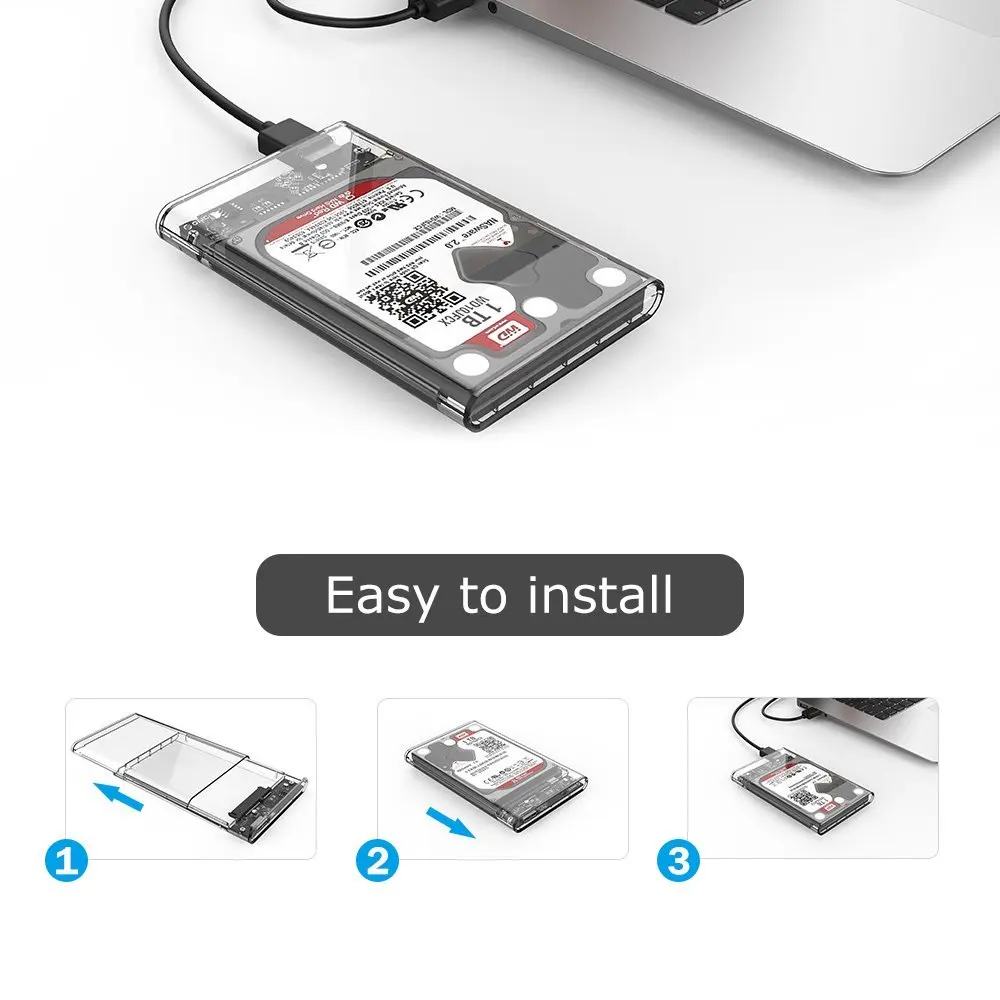 USB3.0 для SATA3.0 внешних Винчестеров HDD корпус с кабелем 2 5 дюймов и SSD SATA Интерфейс Gard